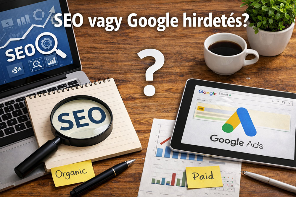 SEO vagy Google hirdetés – melyik éri meg jobban