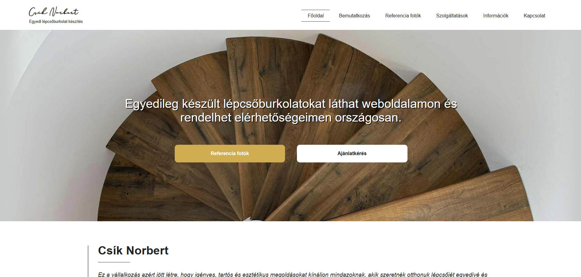 Lépcsőburkolat készítés